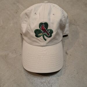 VTG NWT ST Louis Cardinals Spring Training Hat Strap Back Twins Enterprise Khaki